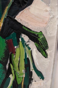 Peinture espagnole d'un vase de l'artiste Mercedes Gomez-Pablos