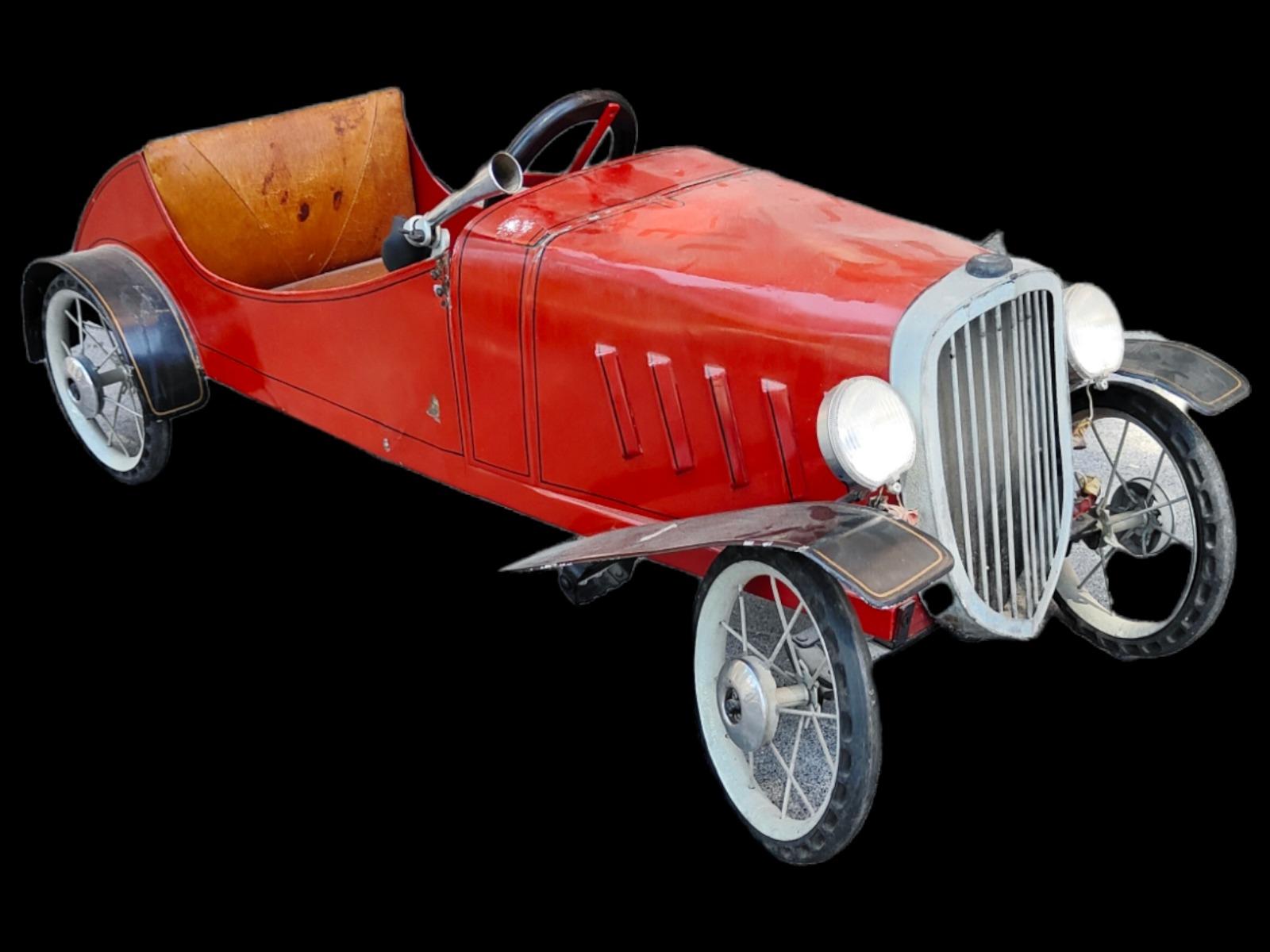 Hand-Crafted Spanish Pedal Car from the 30s, Denia  For Sale