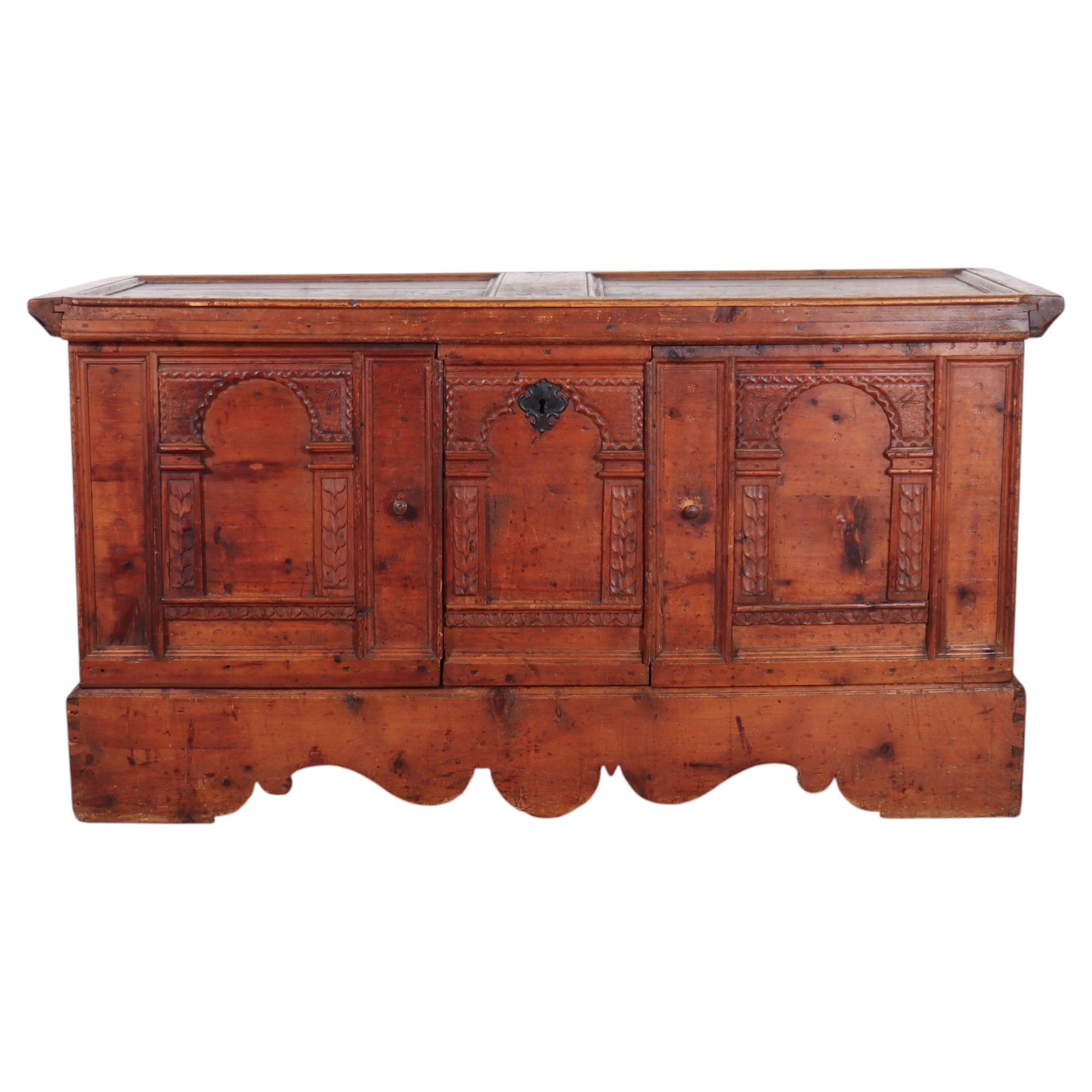 Spanish Pine Coffer
