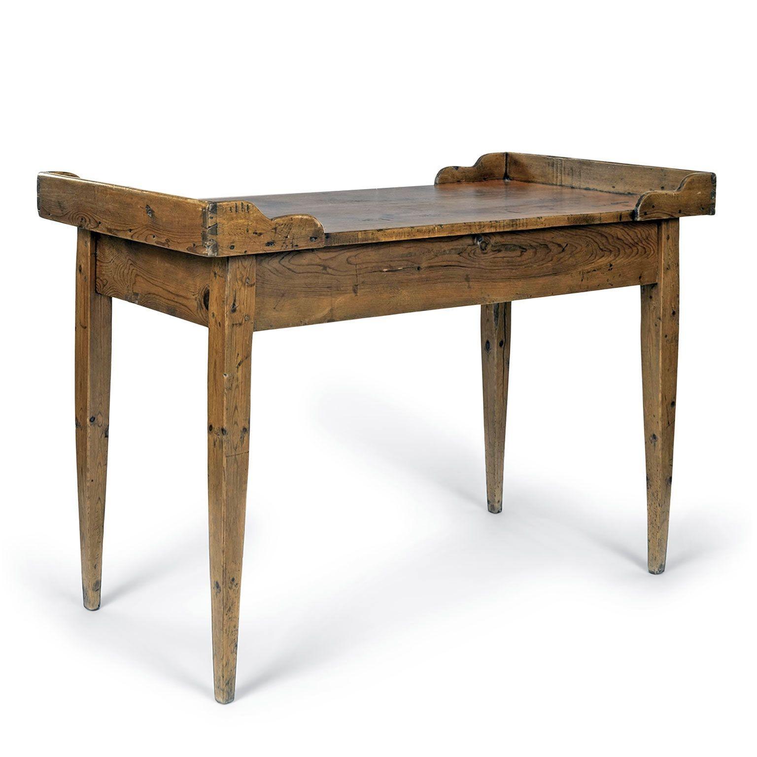 Spanish Pine Side Table 1