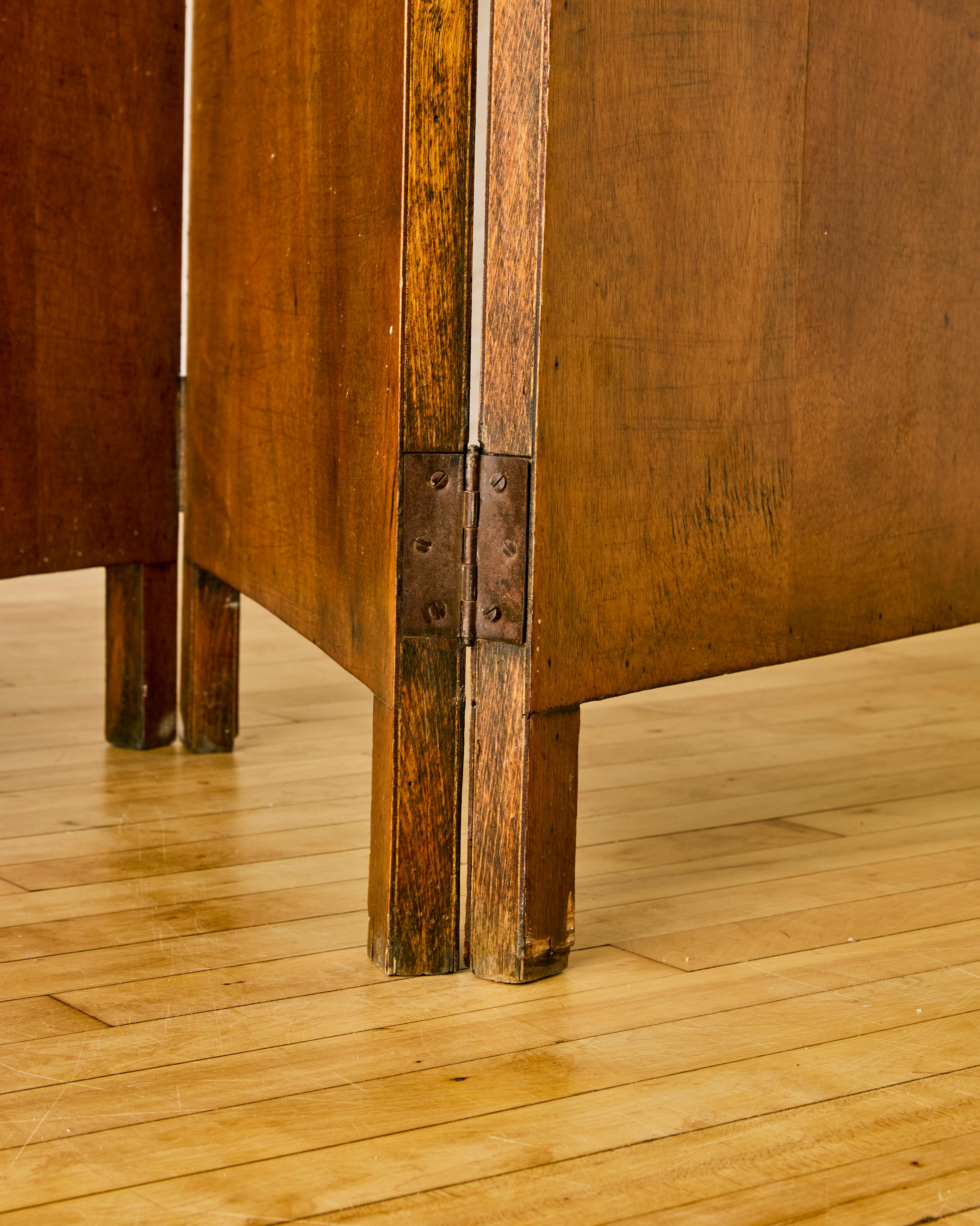 Metal Spanish plywood room divider / screen C. 1940's.