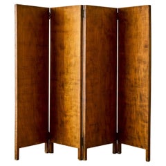 Separador de ambientes / biombo de contrachapado español S. 1940.