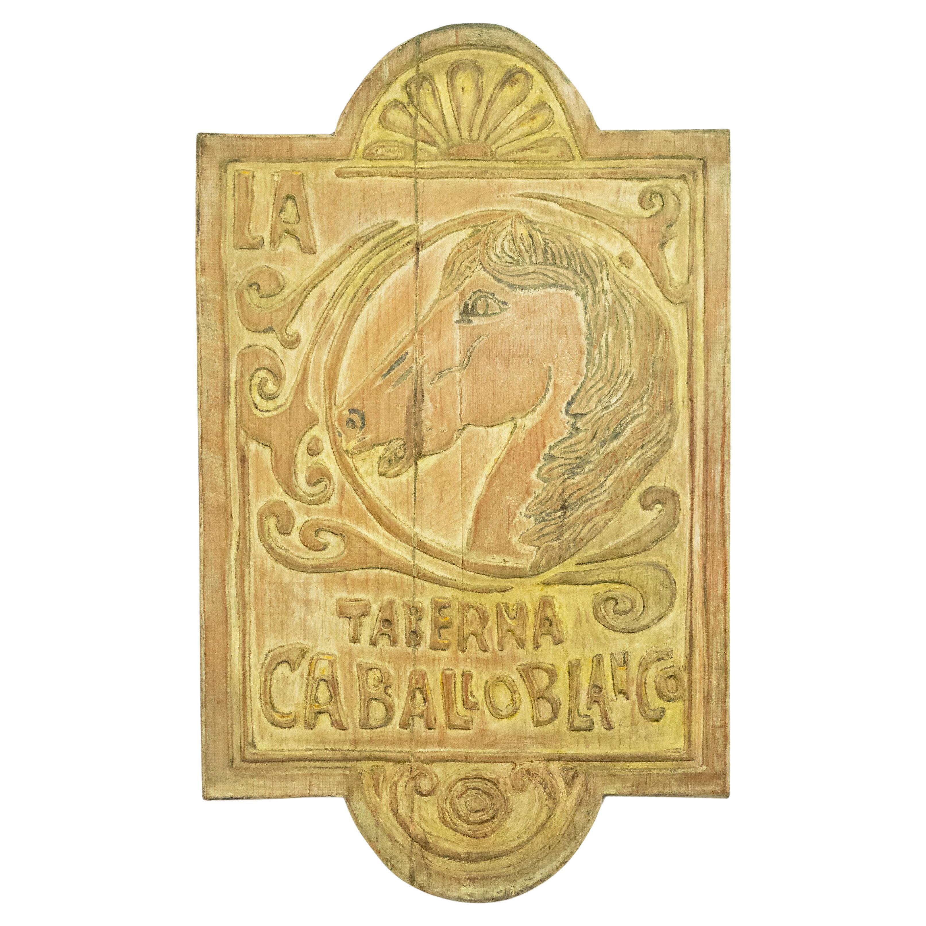 Stylized Arabian Horse Heads Wall Sculpture at 1stDibs