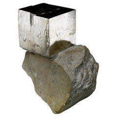 Spanish Pyrite Cube on Basalt Matrix // 1.80 Lb.
