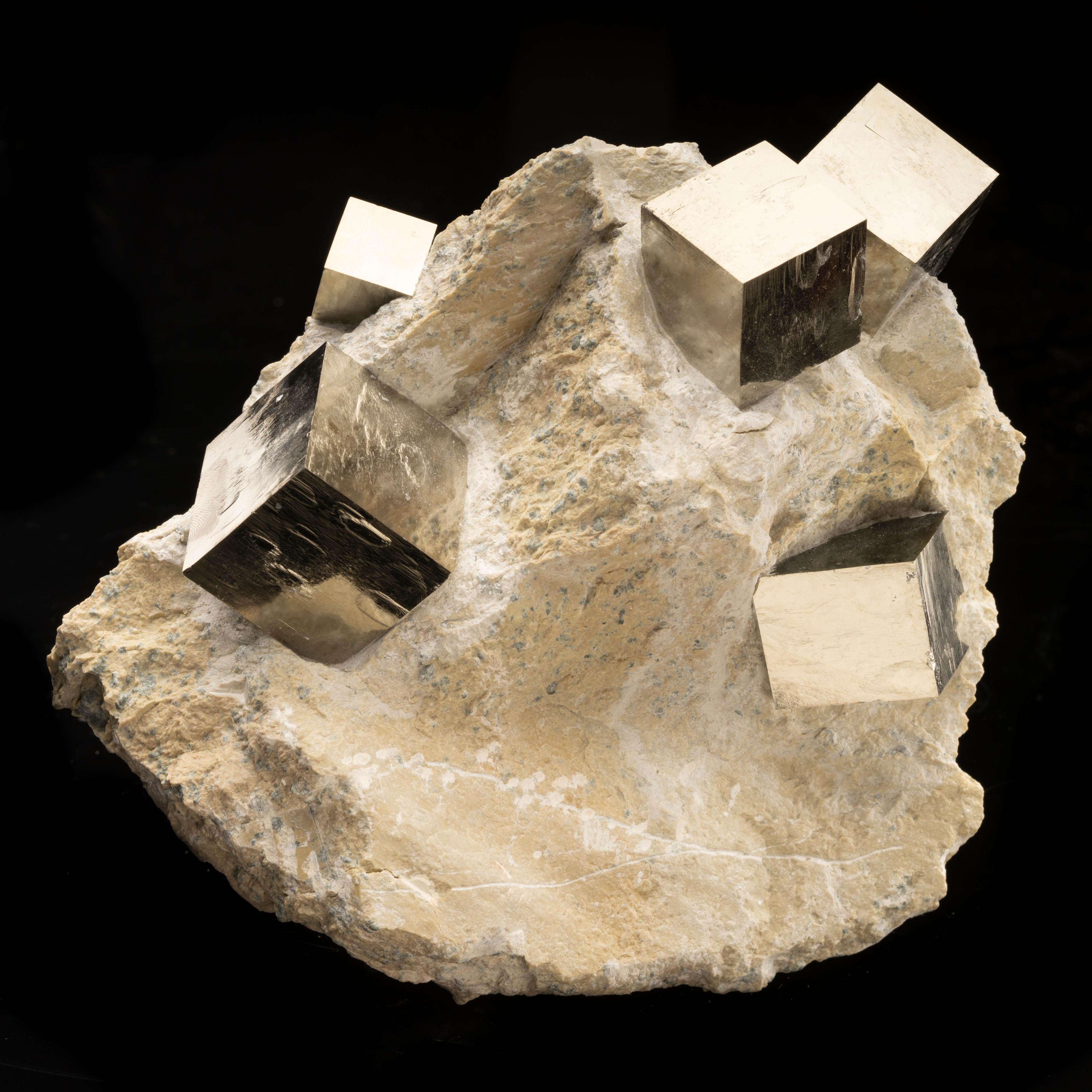 la pyrite cubique