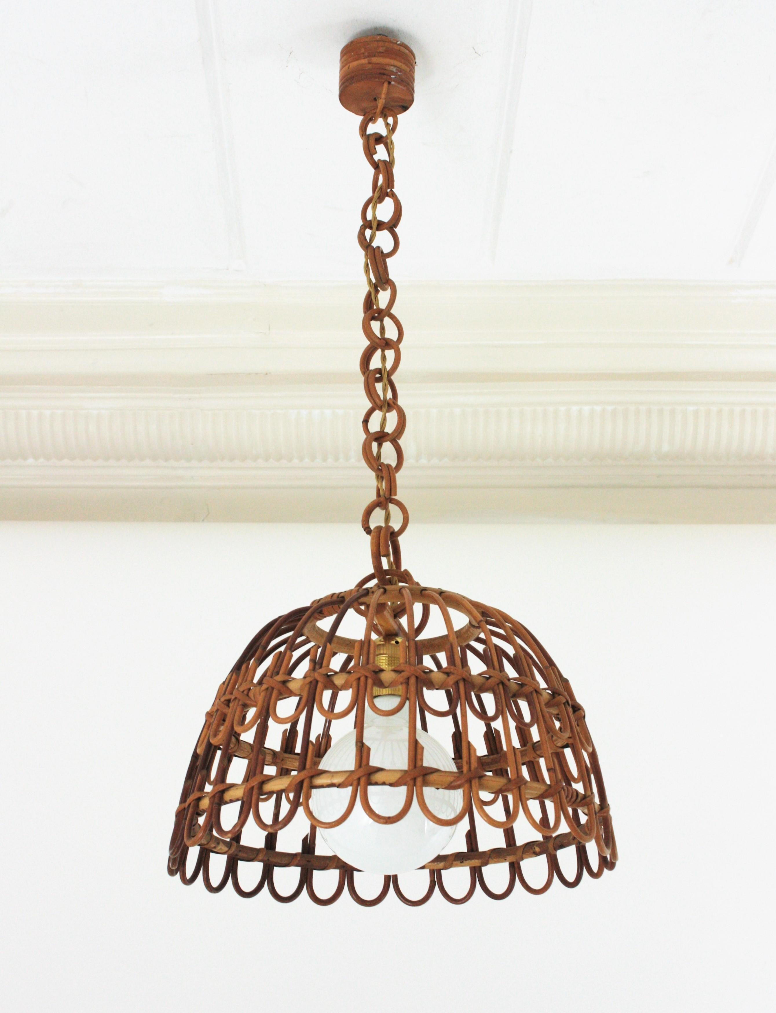 1960s hanging lamp