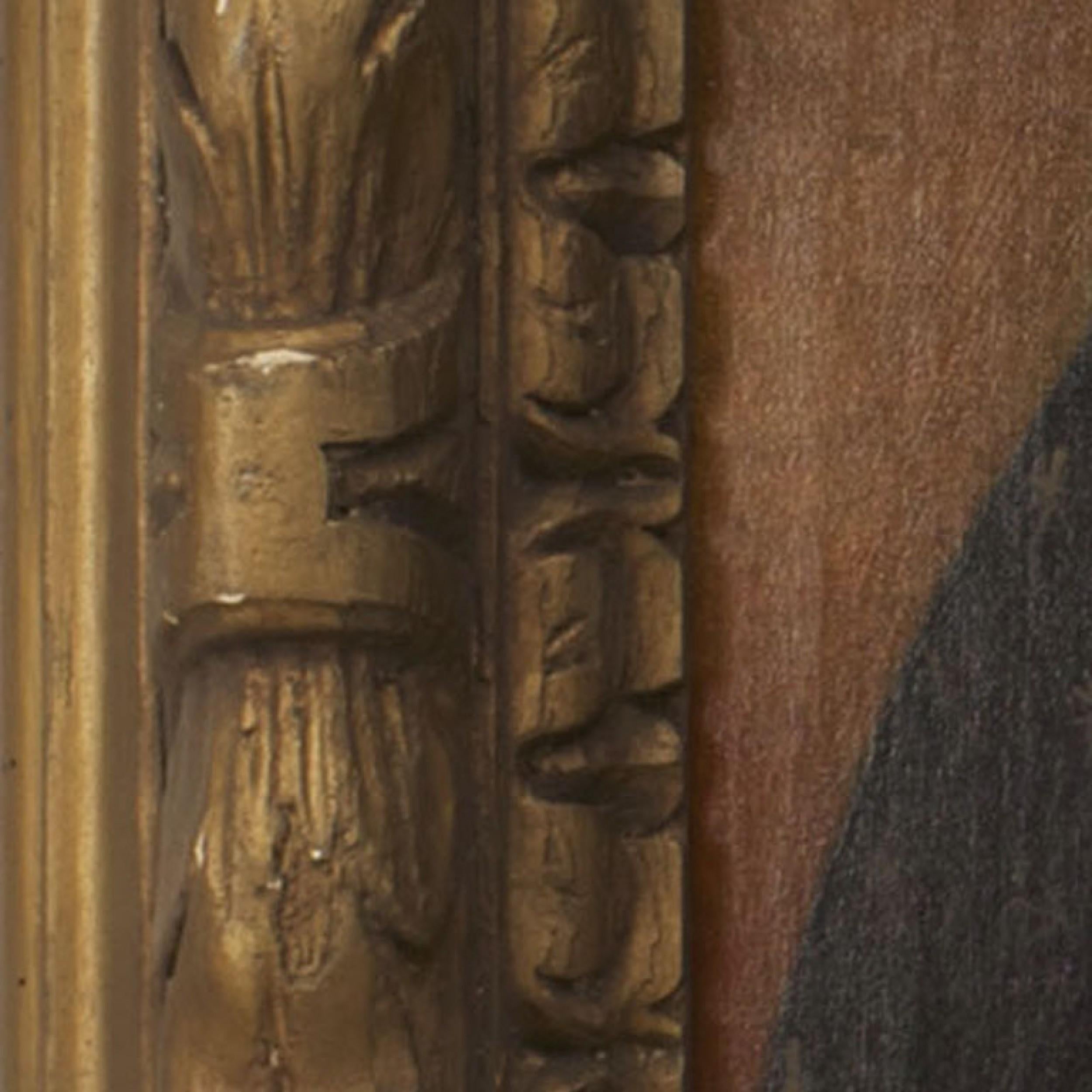 Spanish Renaissance Madonna Portrait In Good Condition For Sale In Queens, NY