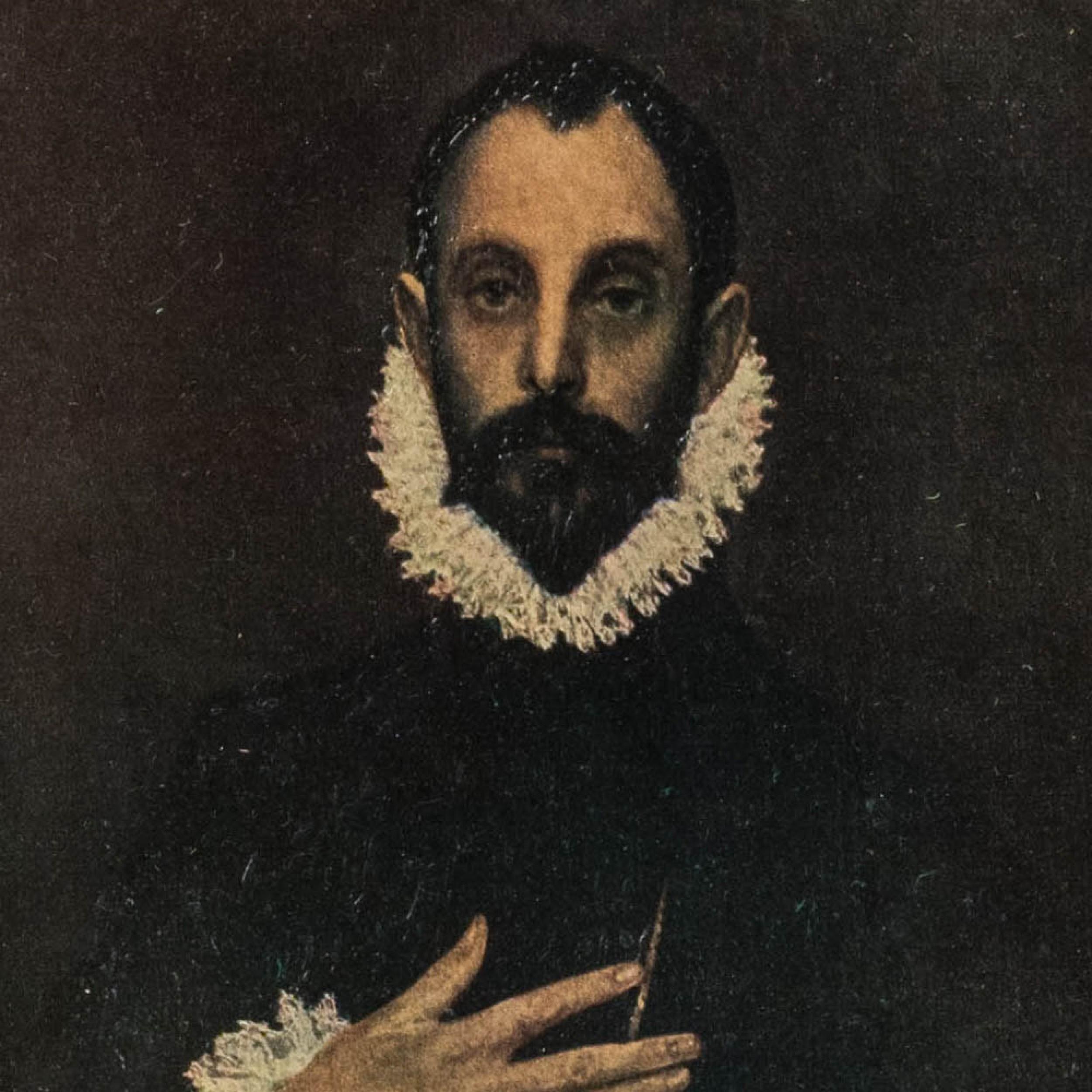 Doré Homme de la Renaissance espagnole dans un portrait en pied en vente