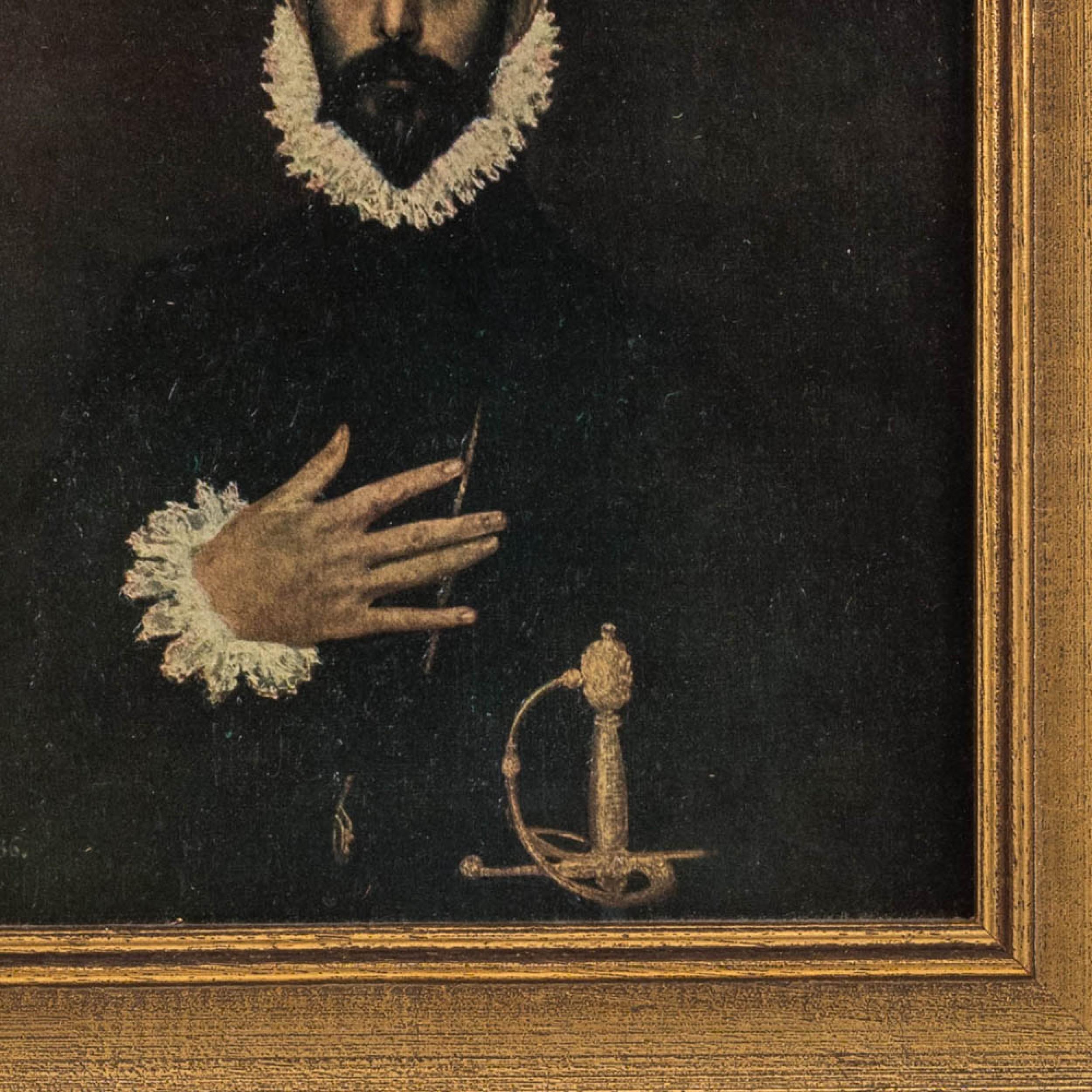 Homme de la Renaissance espagnole dans un portrait en pied Bon état - En vente à Queens, NY