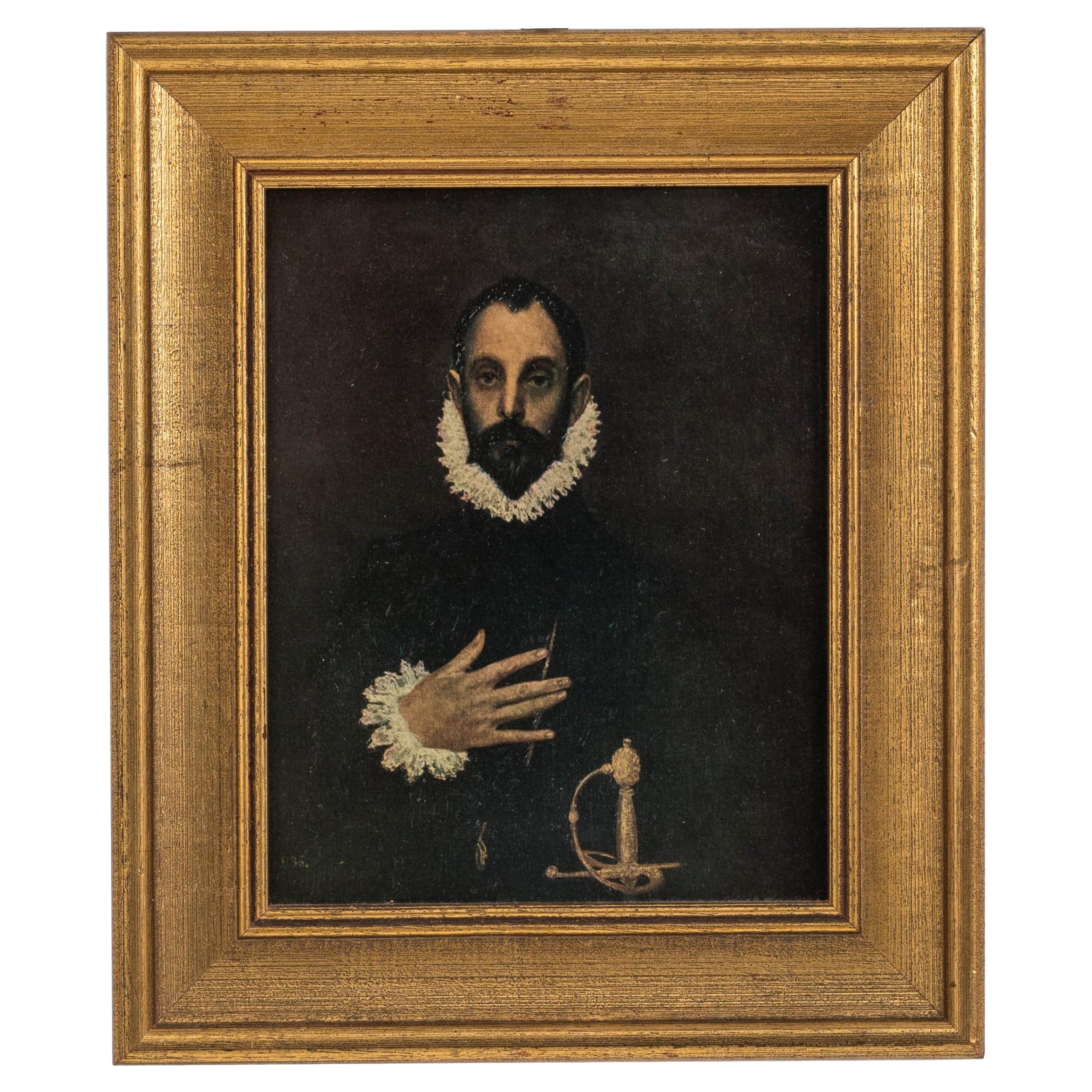 Spanish Renaissance Man in a Ruff Portrait