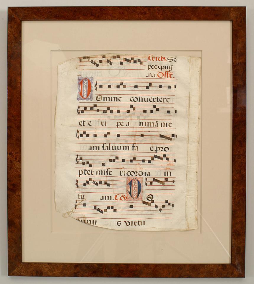 Sconosciuto Manoscritti musicali in pergamena del Rinascimento spagnolo in vendita