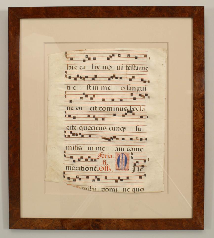 XX secolo Manoscritti musicali in pergamena del Rinascimento spagnolo in vendita