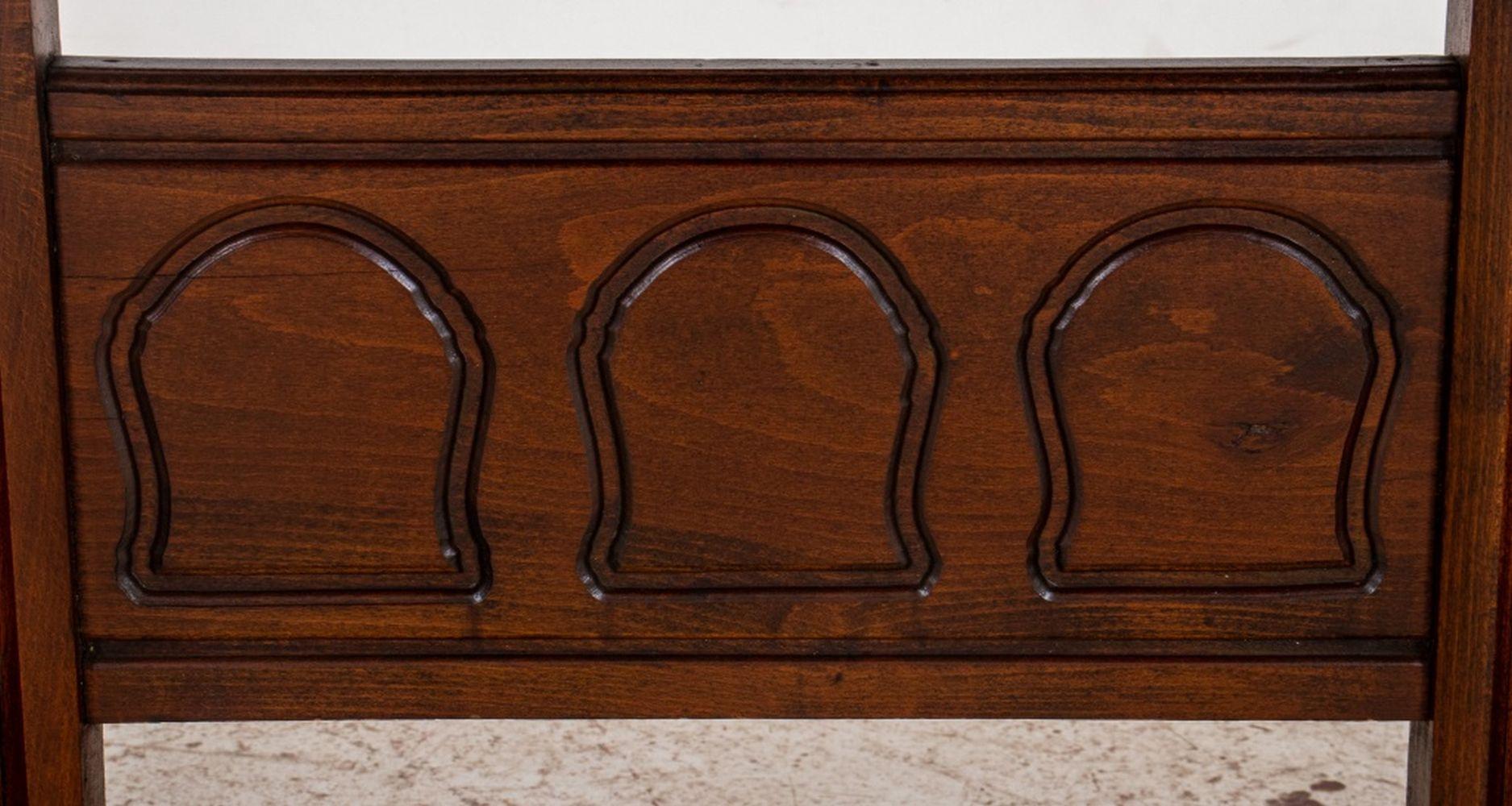 Carved Spanish Renaissance Revival Oak Dining Table For Sale