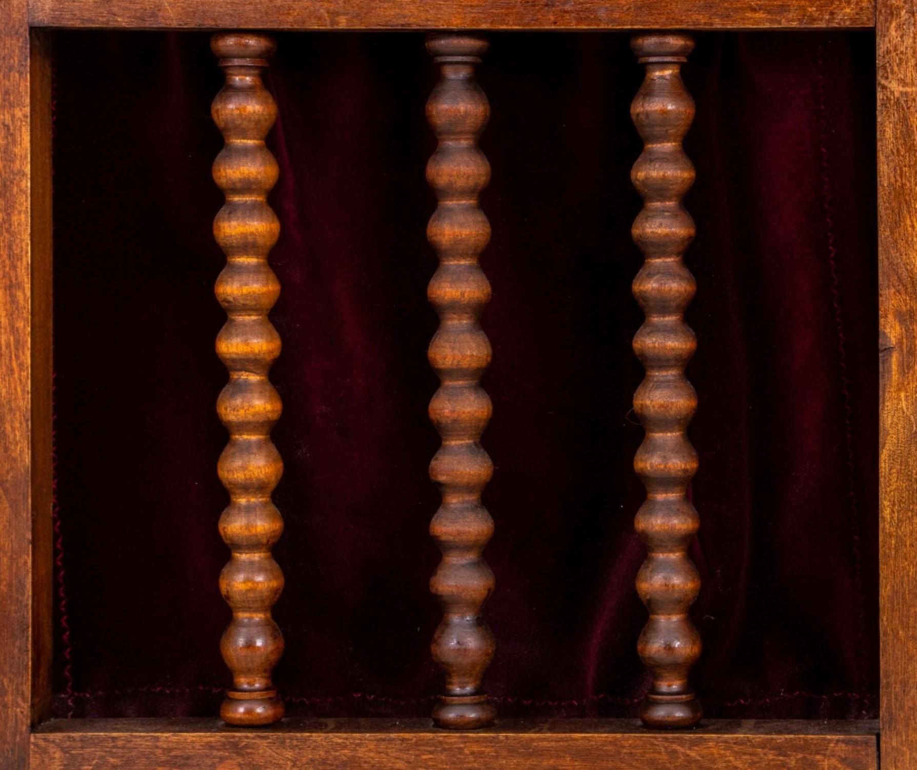 Spanish Renaissance Revival Oak Side Cabinet For Sale 1