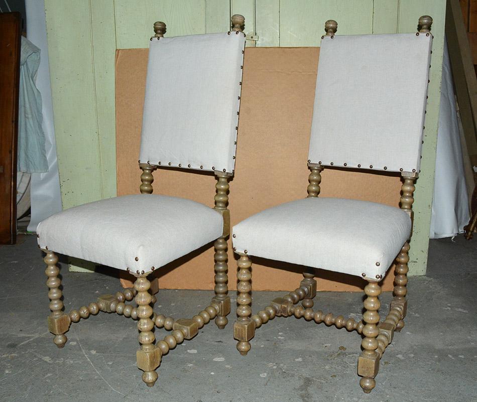 20th Century Spanish Renaissance Revival Side Chairs