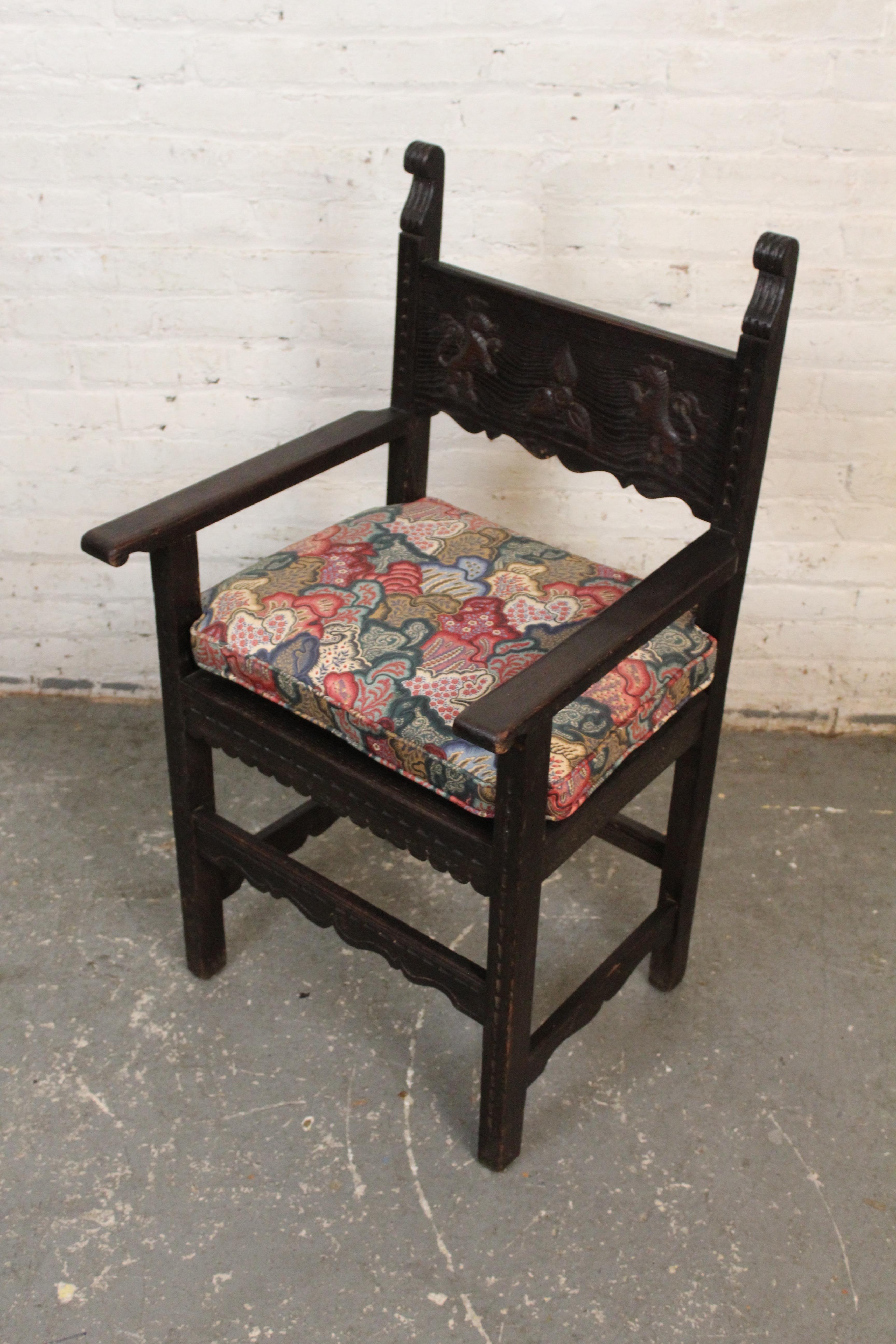 Sessel im spanischen Renaissance-Stil im Angebot 4