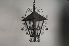 Spanish Revival 1930s Hanging Lantern