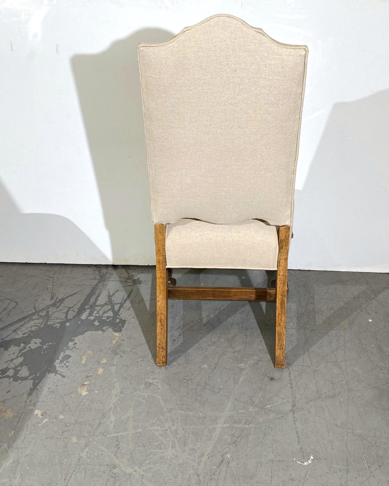 Mid-20th Century Spanish Revival Dining Room Chairs Set of 6