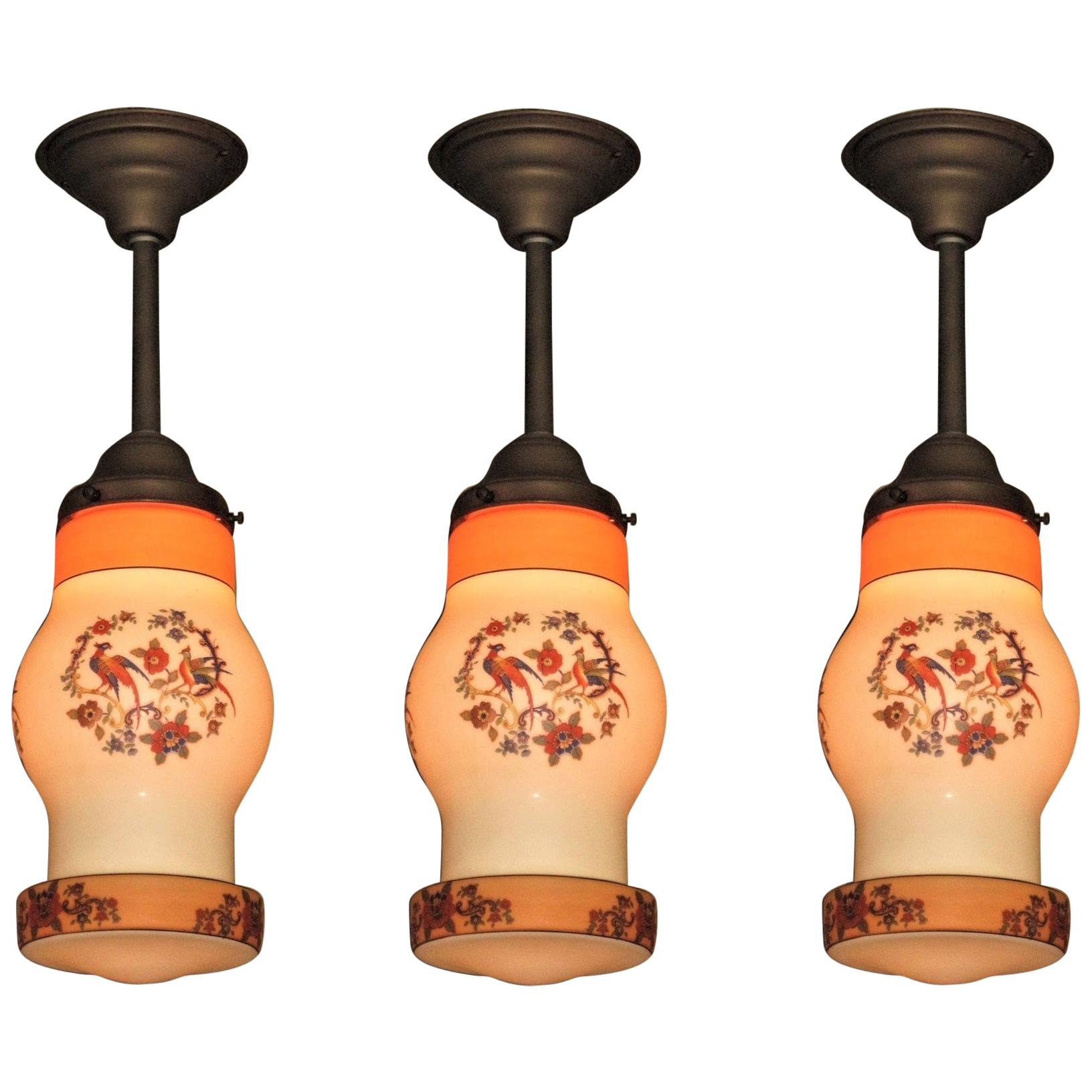Spanish Revival Hanging Pendant 3 Available For Sale