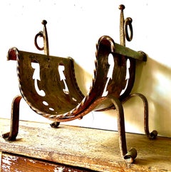 Spanish Revival Log Holder