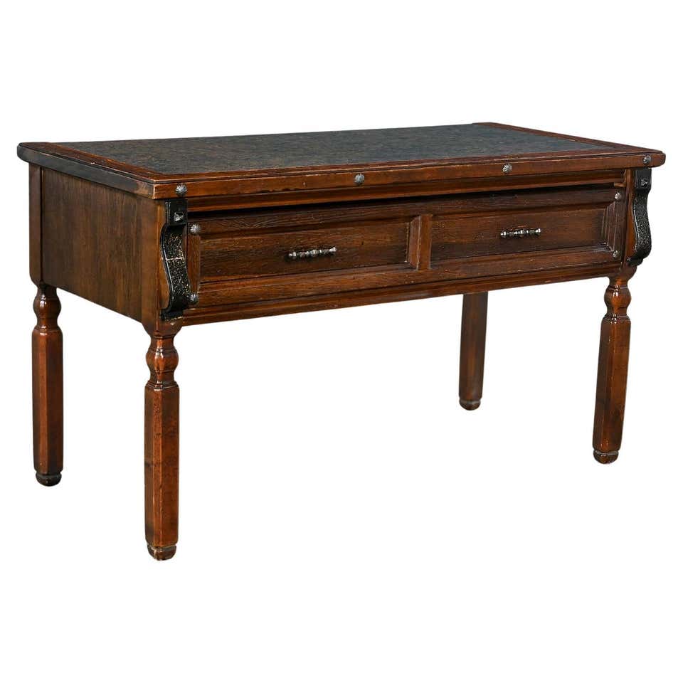 Spanish Revival Style Rustic Octagon Pinwheel Large Coffee Table Artes ...