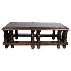 Spanish Revival Style Coffee Table Artes De Mexico Internacionales Attribution