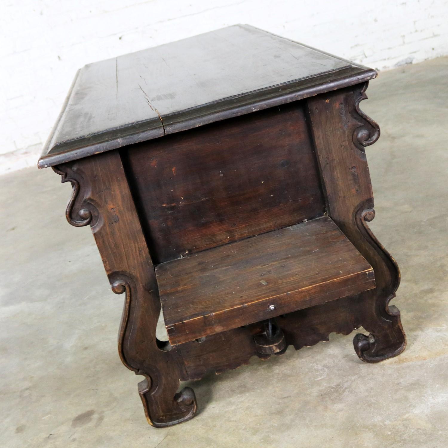 Spanish Revival Style Desk with Handwrought Hardware by Artes De Mexico 1