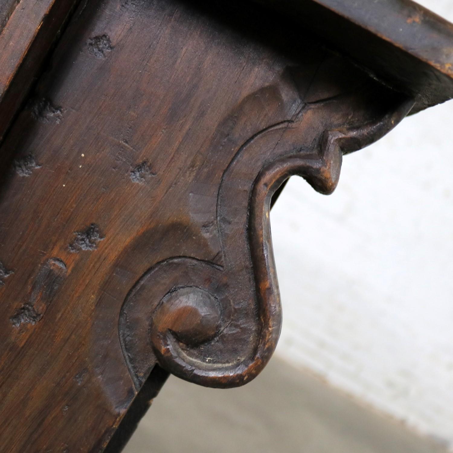 Industrial Spanish Revival Style Desk with Handwrought Hardware by Artes De Mexico