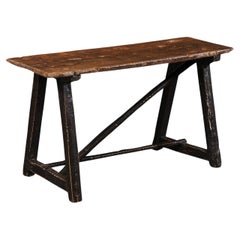Antique Spanish Rustic Coffee/Accent Table, 19th C.