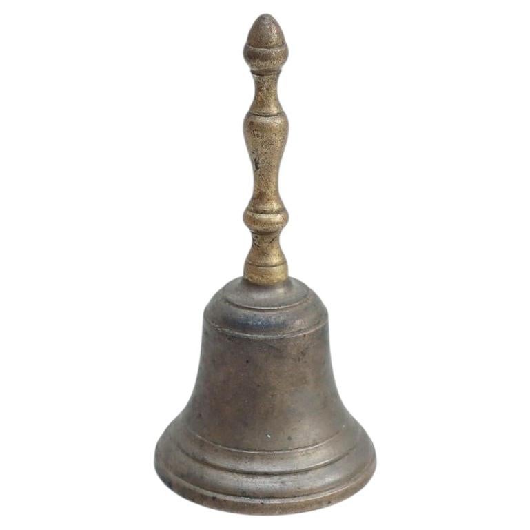 Spanish Rustic Metal Hand Bell Bottle Opener, Mid-Century Modern, 1960 For Sale