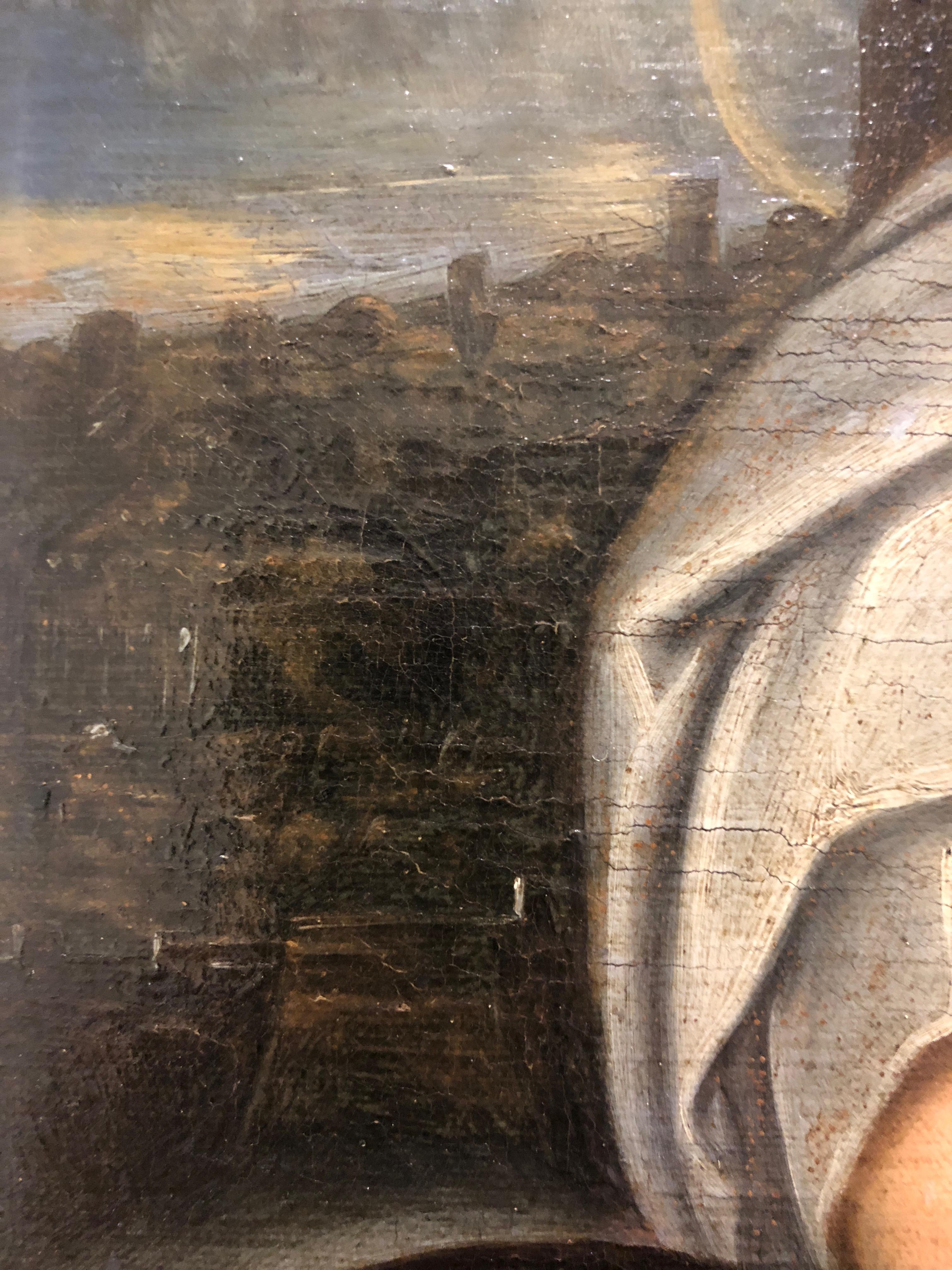 spanish fresco painting of jesus