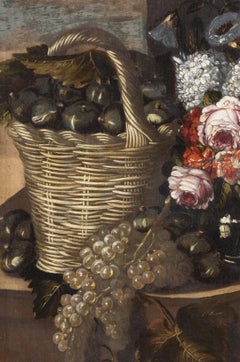 Spanish School "Still Life". Oil on canvas, 17th century