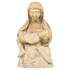 Spanish Sculpture "Pieta" 16th Century