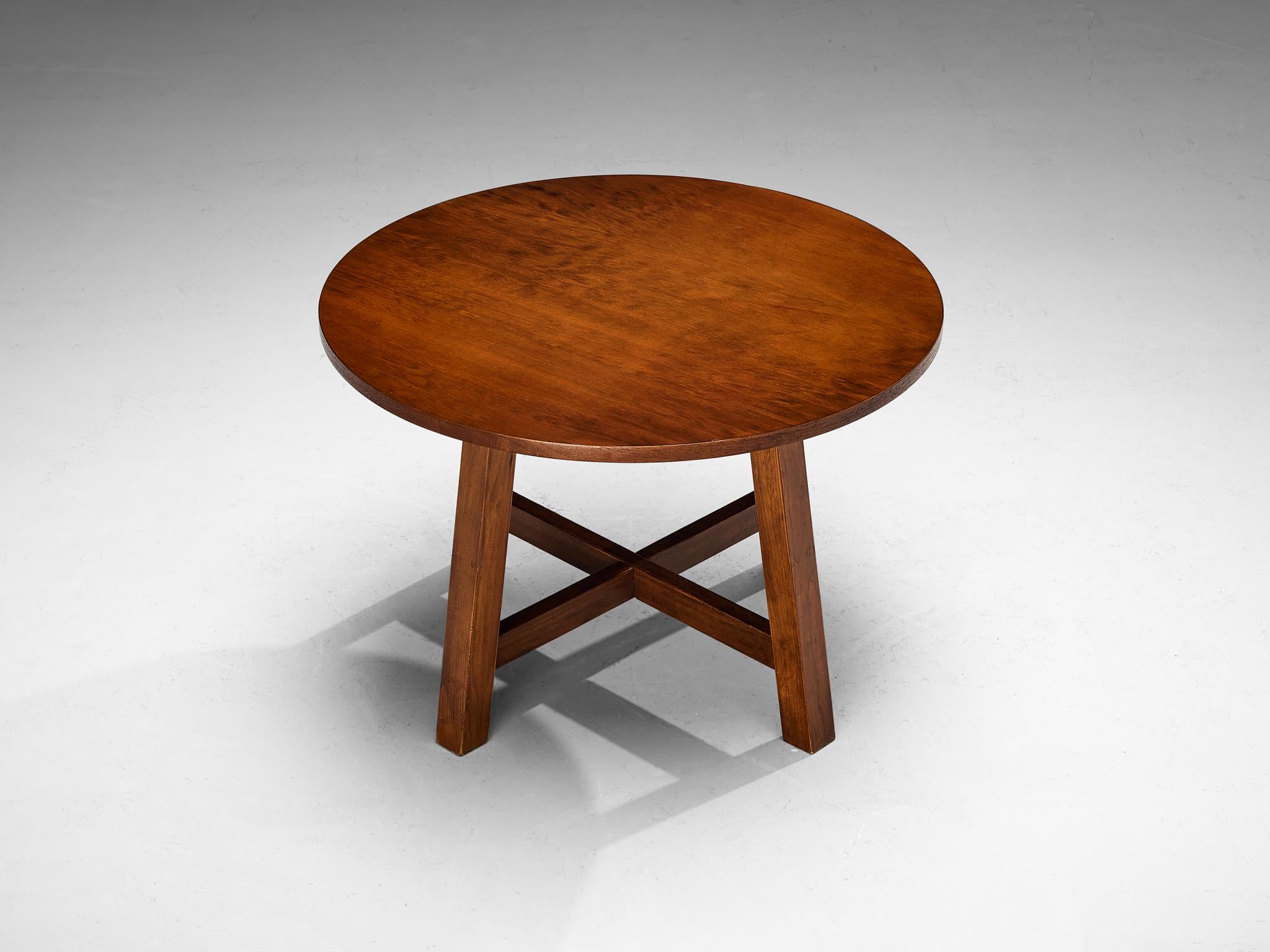 Spanish Side Table in Walnut and Pine  For Sale 1