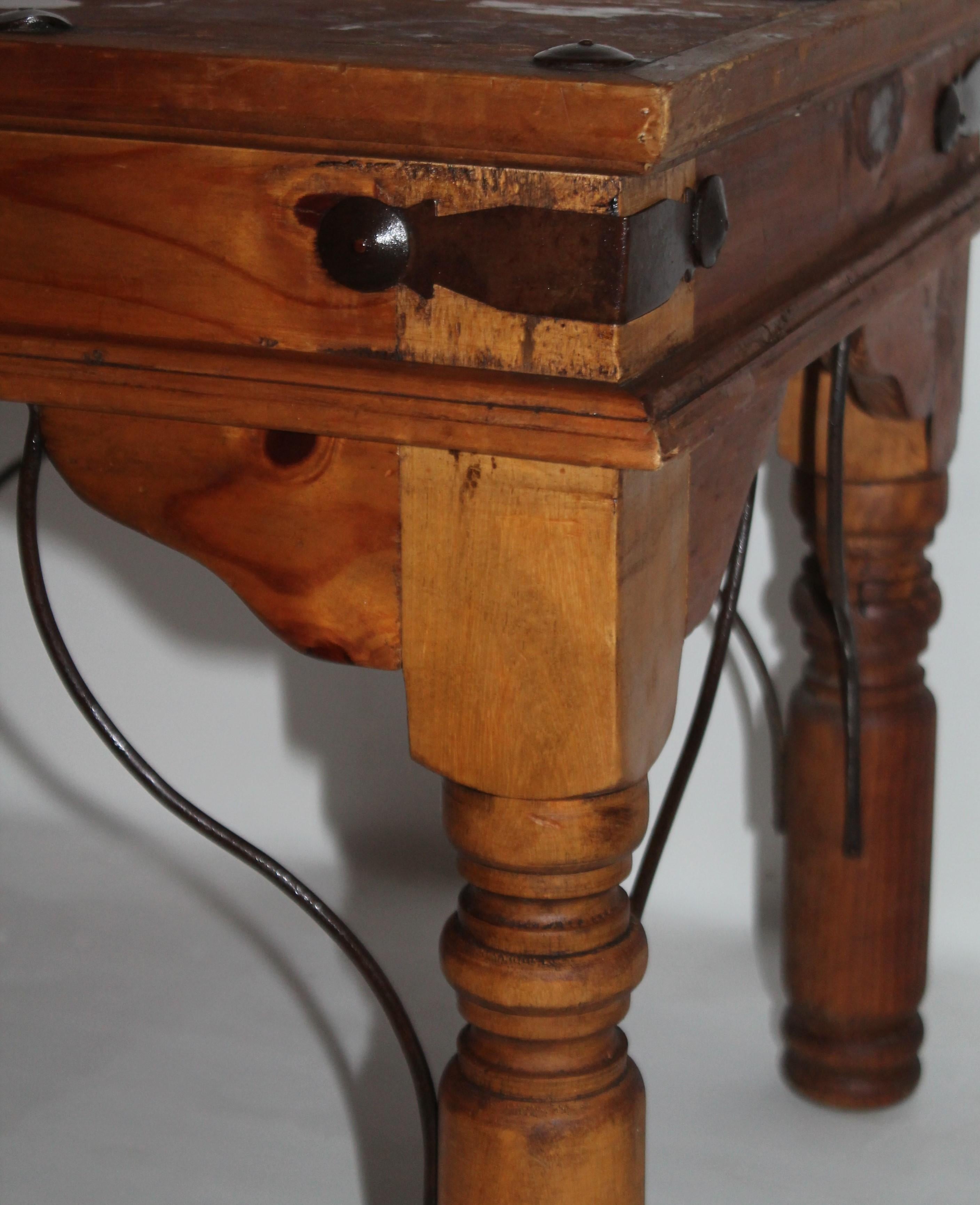 spanish style end tables