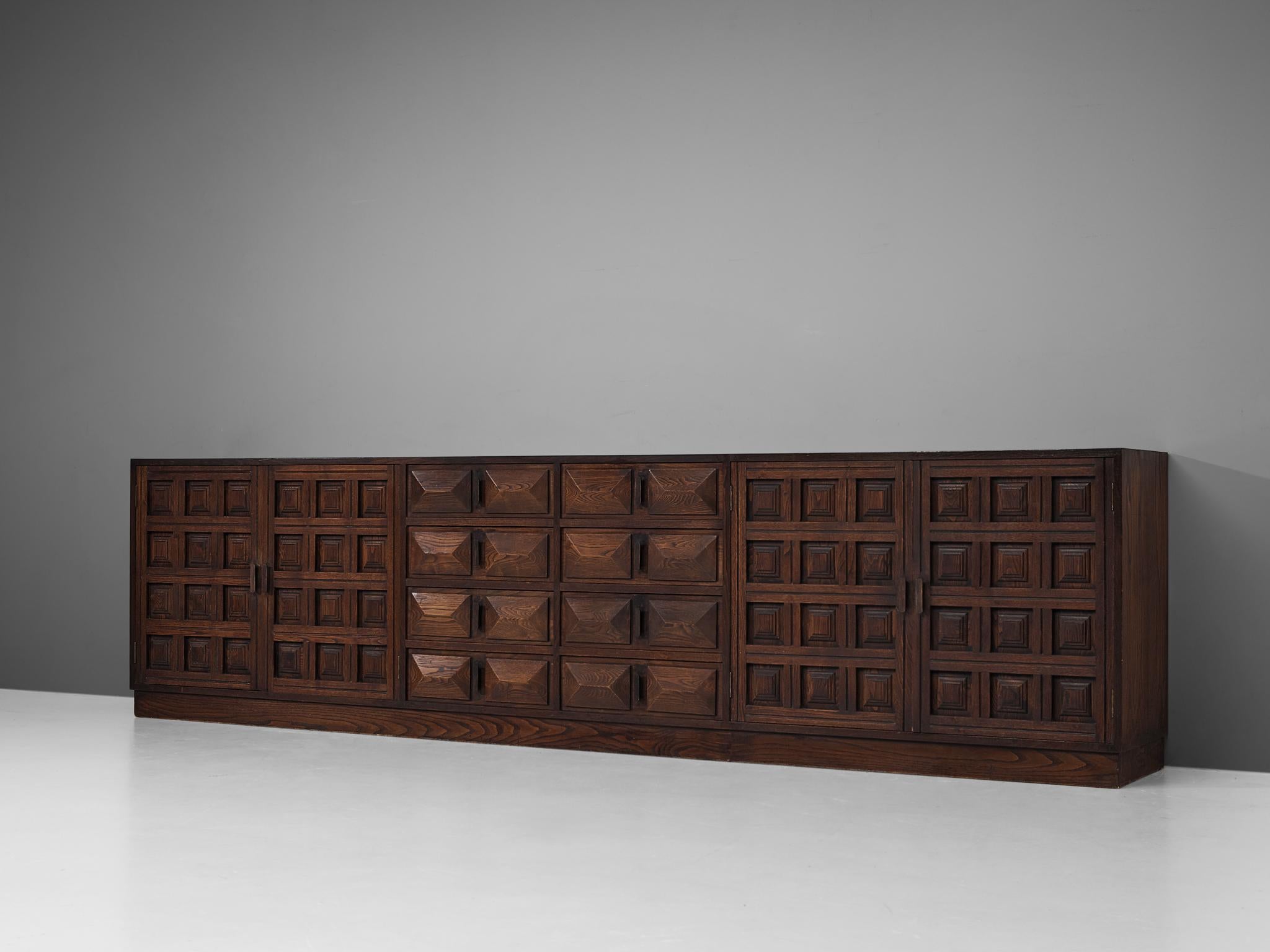 Spanish Sideboard in Oak 1