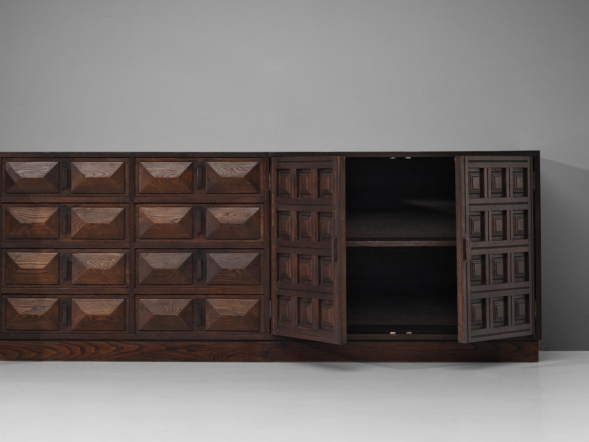 Spanish Sideboard in Oak 2