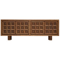Spanish Sideboard in Stained Pine Manufactured by Biosca