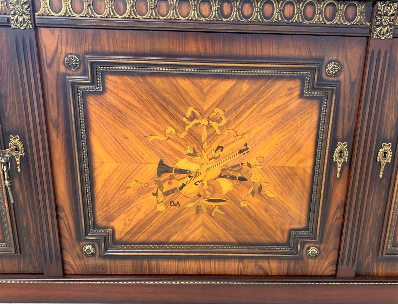 spanish style credenza