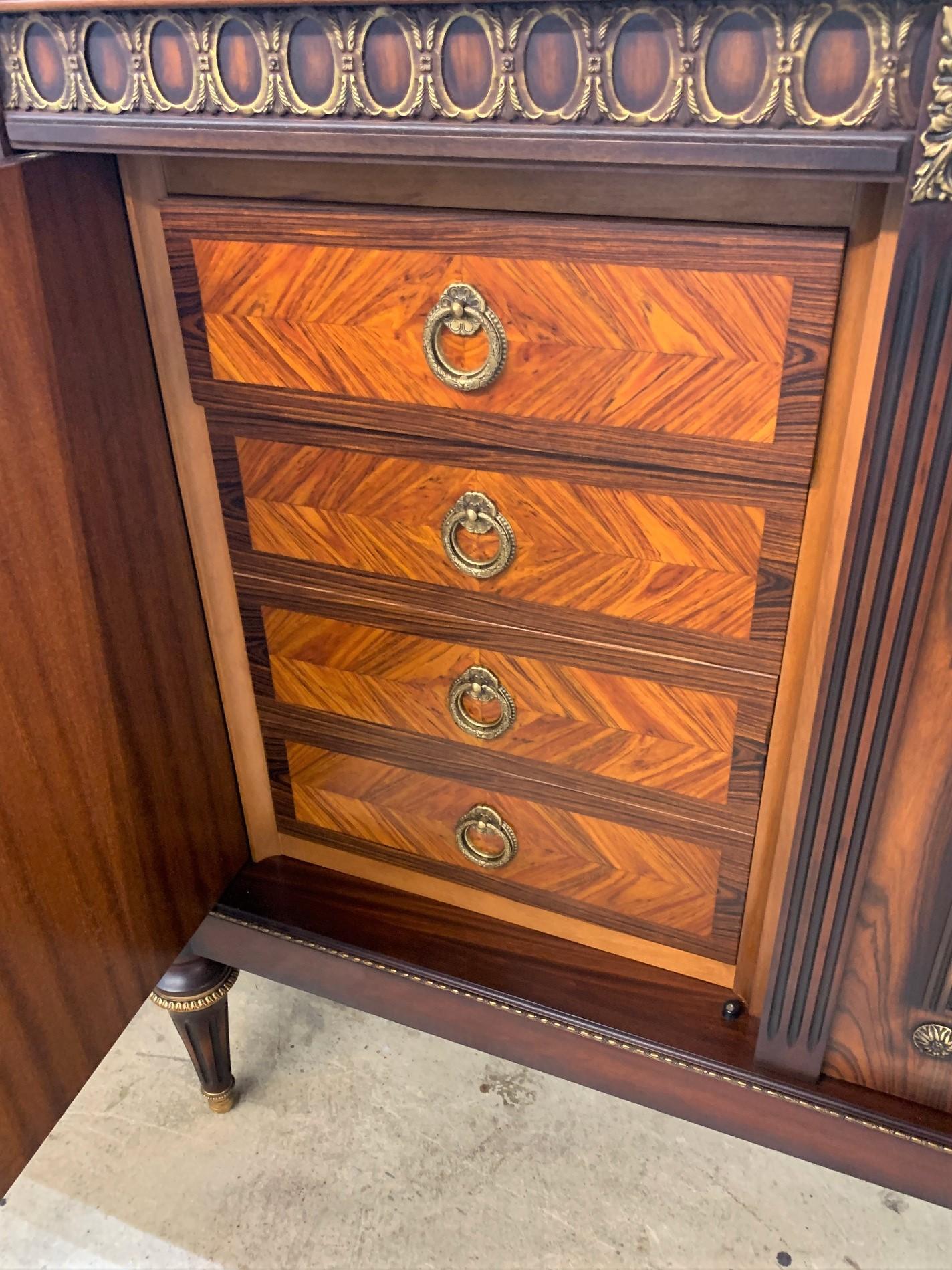 Spanish Sideboard in the Style of Louis XVI In Good Condition In Dallas, TX