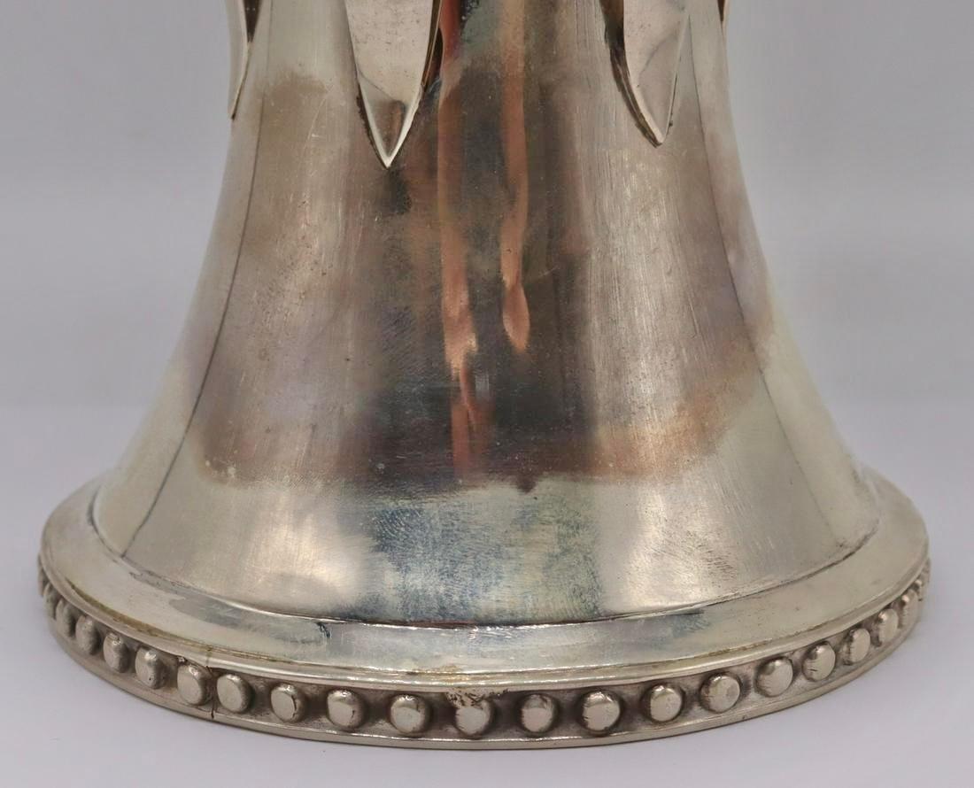 Vaso spagnolo in argento e lapislazzuli di Bagues In condizioni buone in vendita a New York, NY