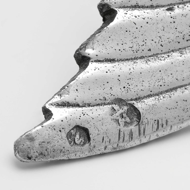 Spanish Silver Articulated Fish Centrepiece, Decorative Silverware from ...