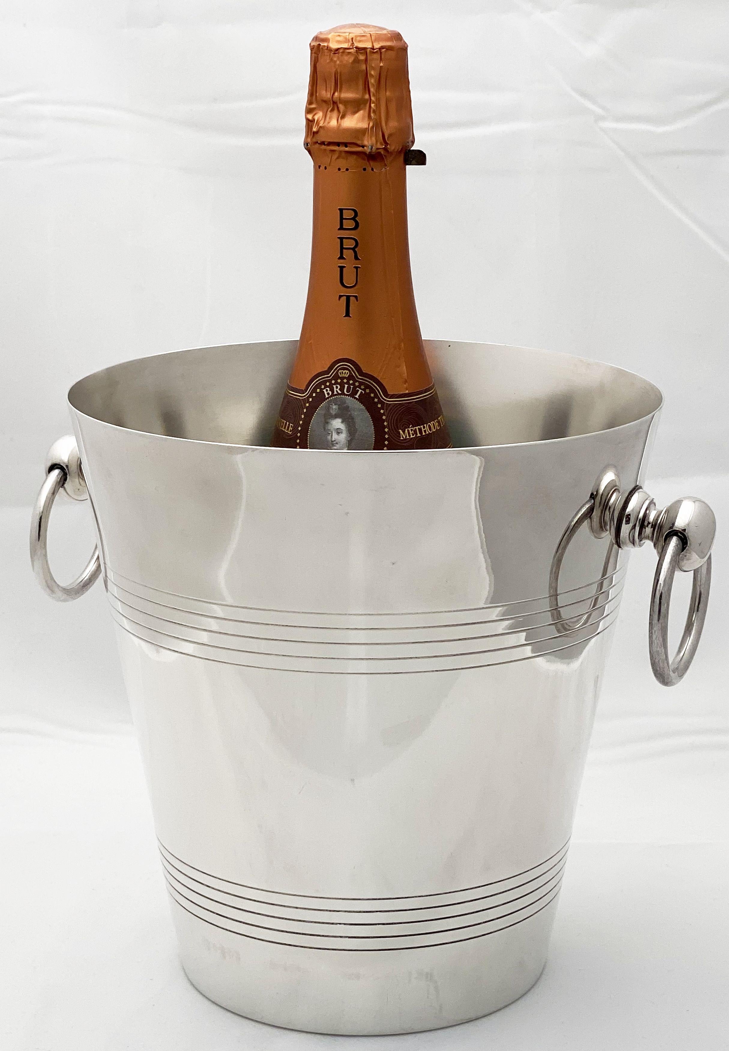 Spanish Silver Champagne or Wine Cooler or Ice Bucket 2