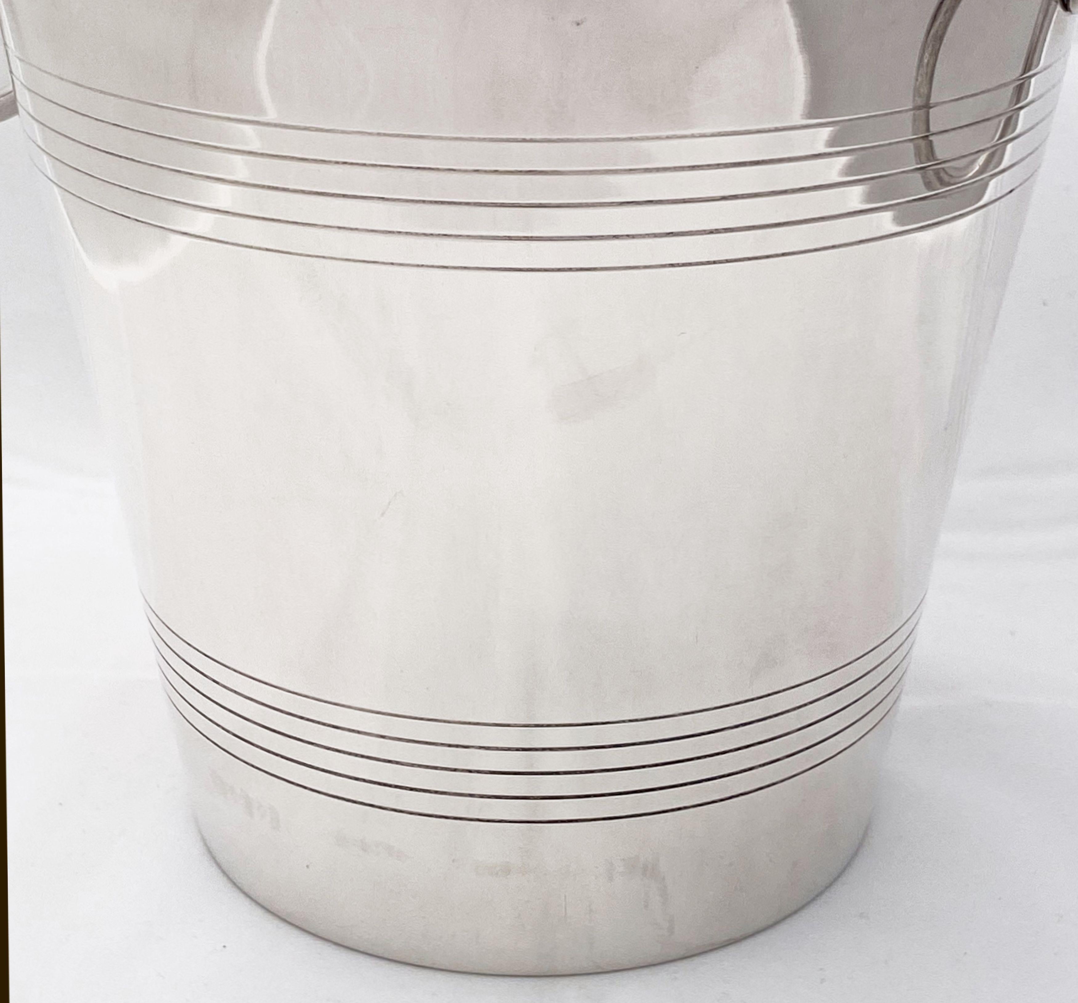 Spanish Silver Champagne or Wine Cooler or Ice Bucket 4