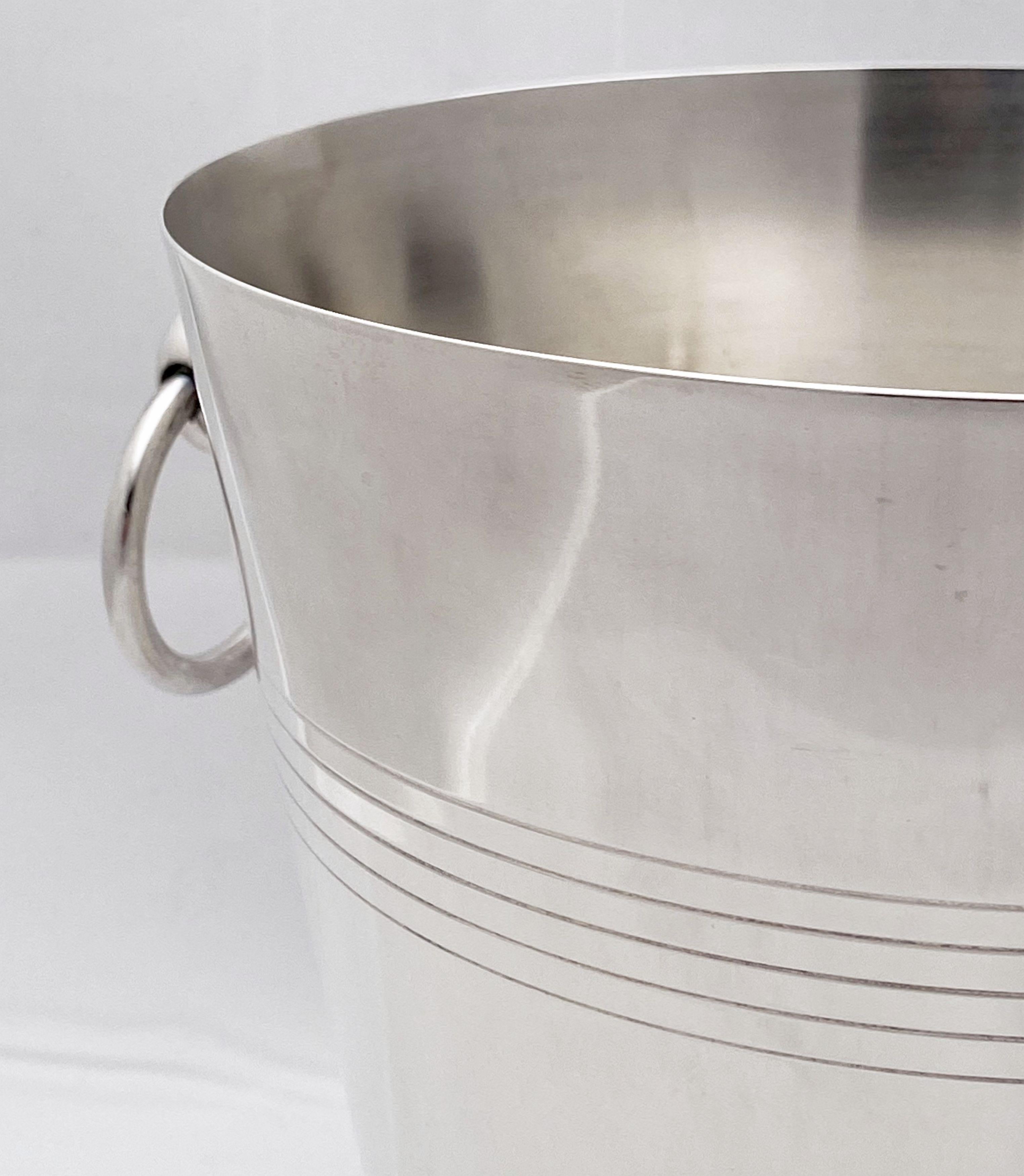 Spanish Silver Champagne or Wine Cooler or Ice Bucket 5