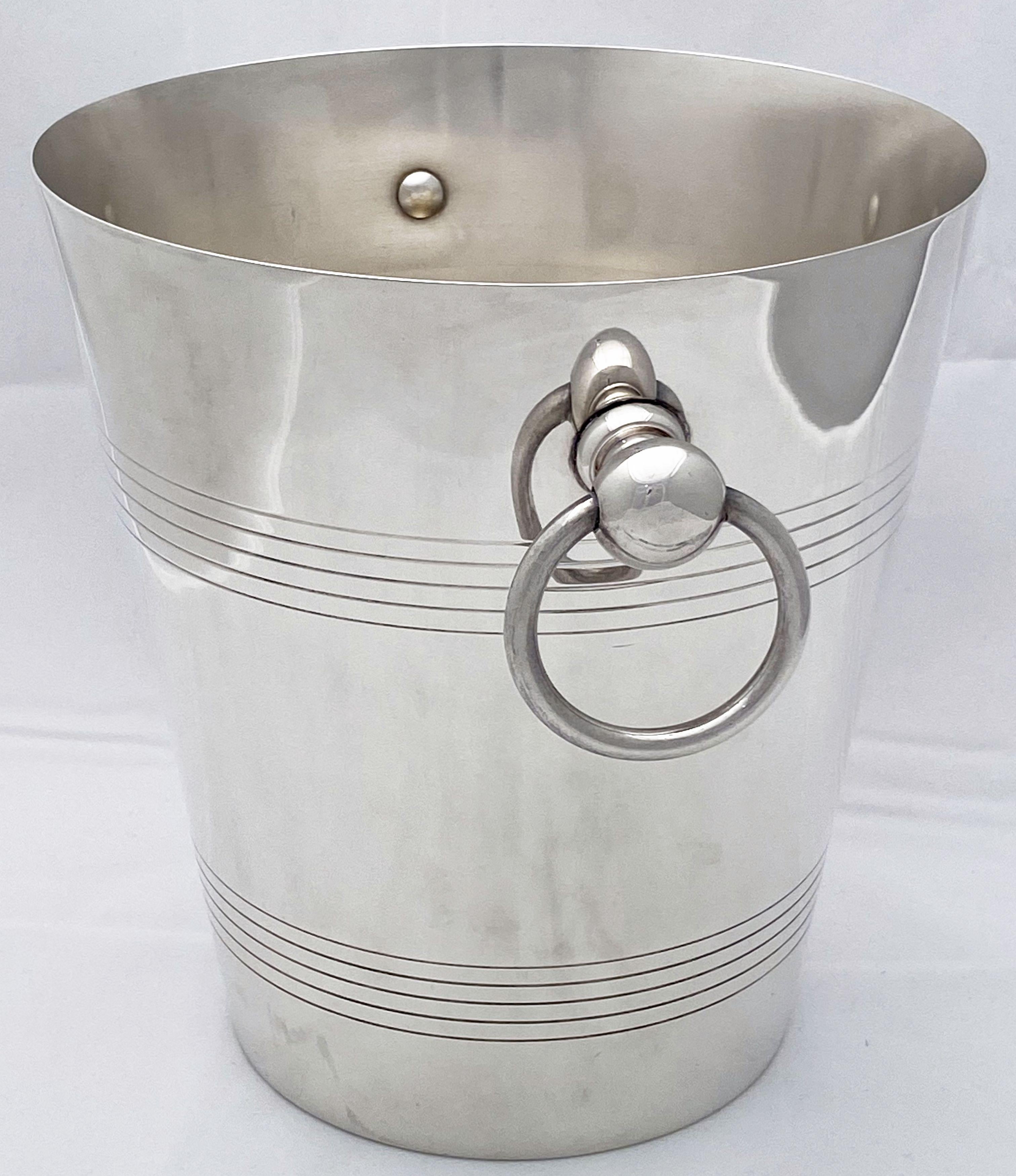 Spanish Silver Champagne or Wine Cooler or Ice Bucket 7