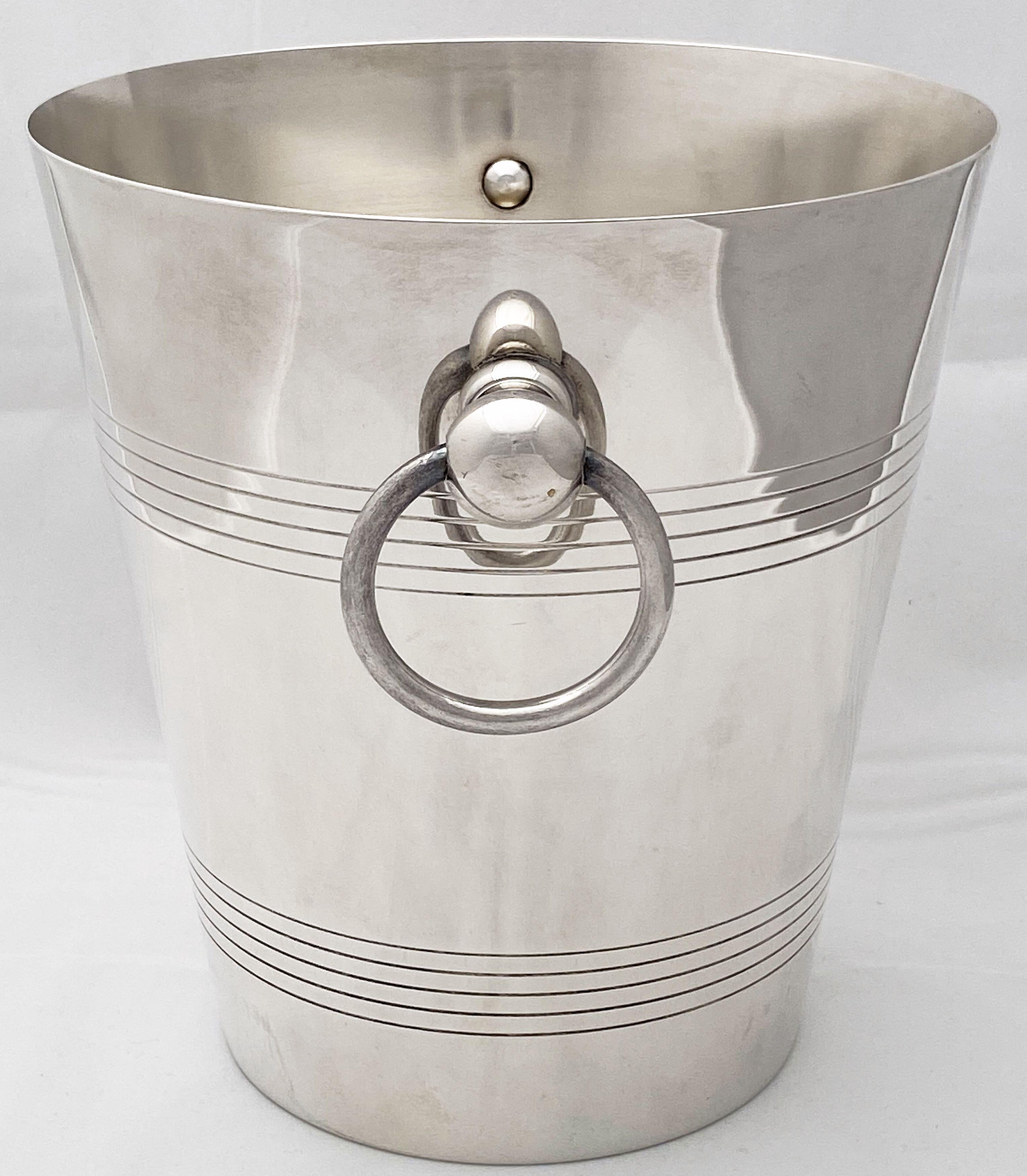 Spanish Silver Champagne or Wine Cooler or Ice Bucket 9