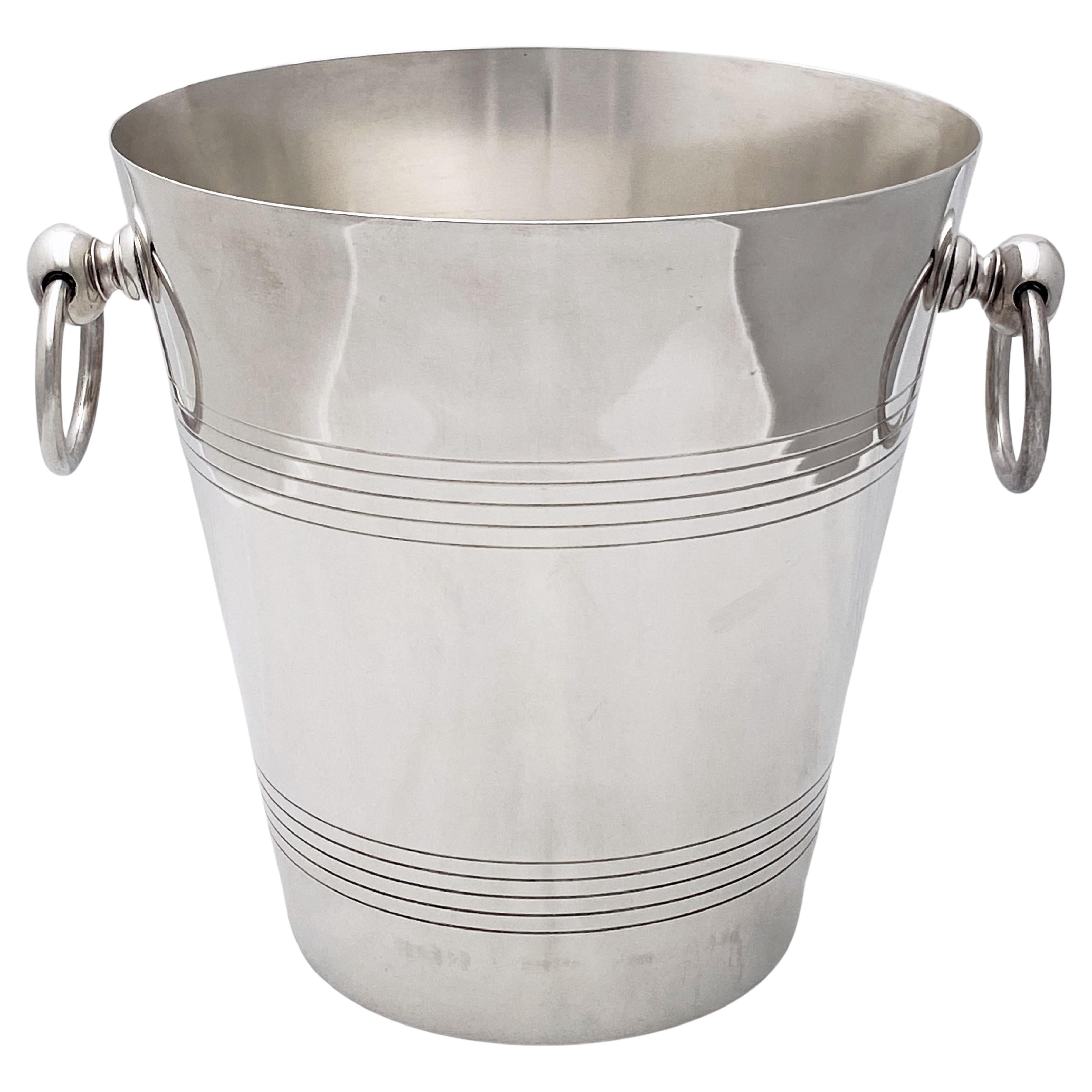 Spanish Silver Champagne or Wine Cooler or Ice Bucket