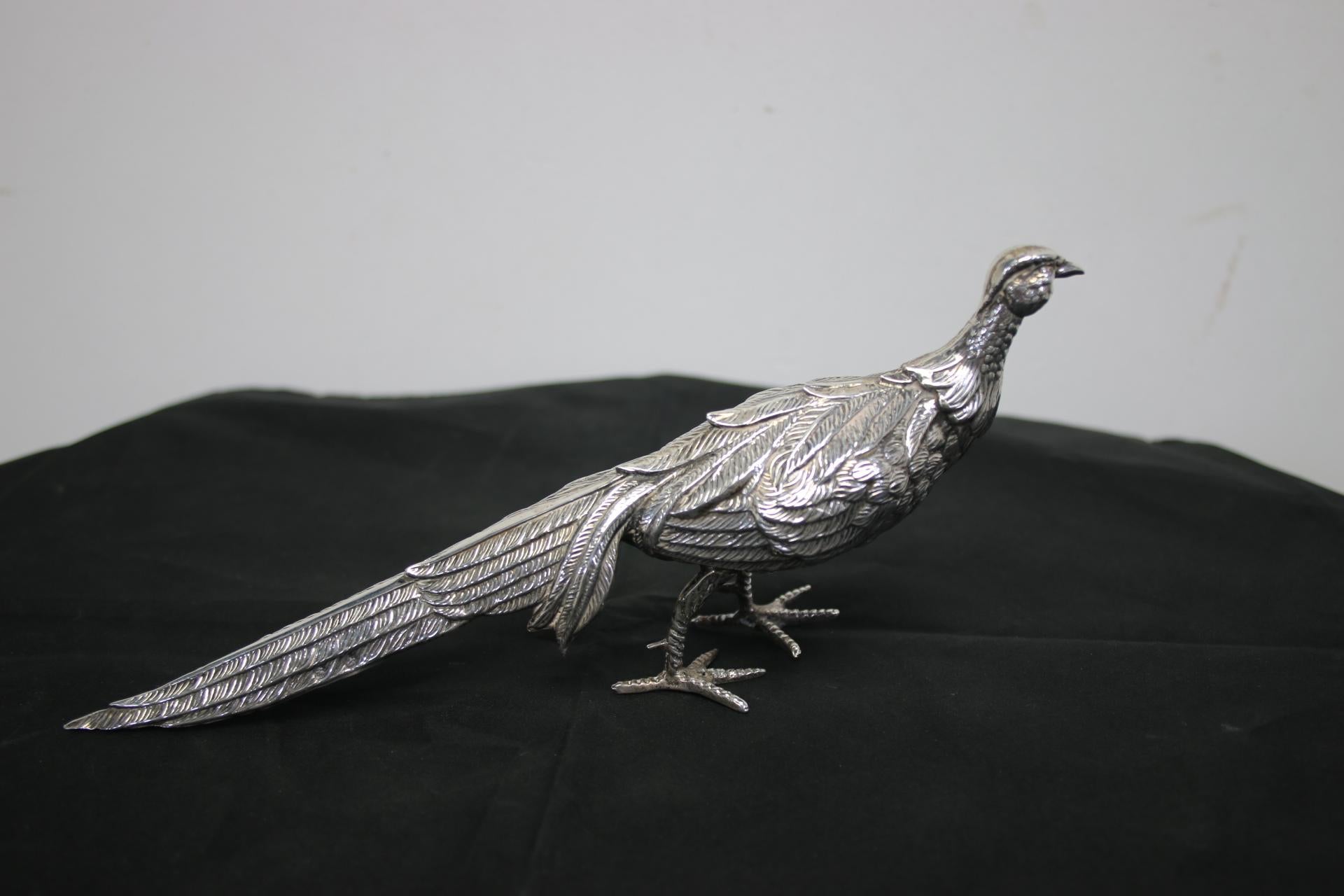 Spanish Silver Pheasant Table Pieces 'Silver Content 750' 6