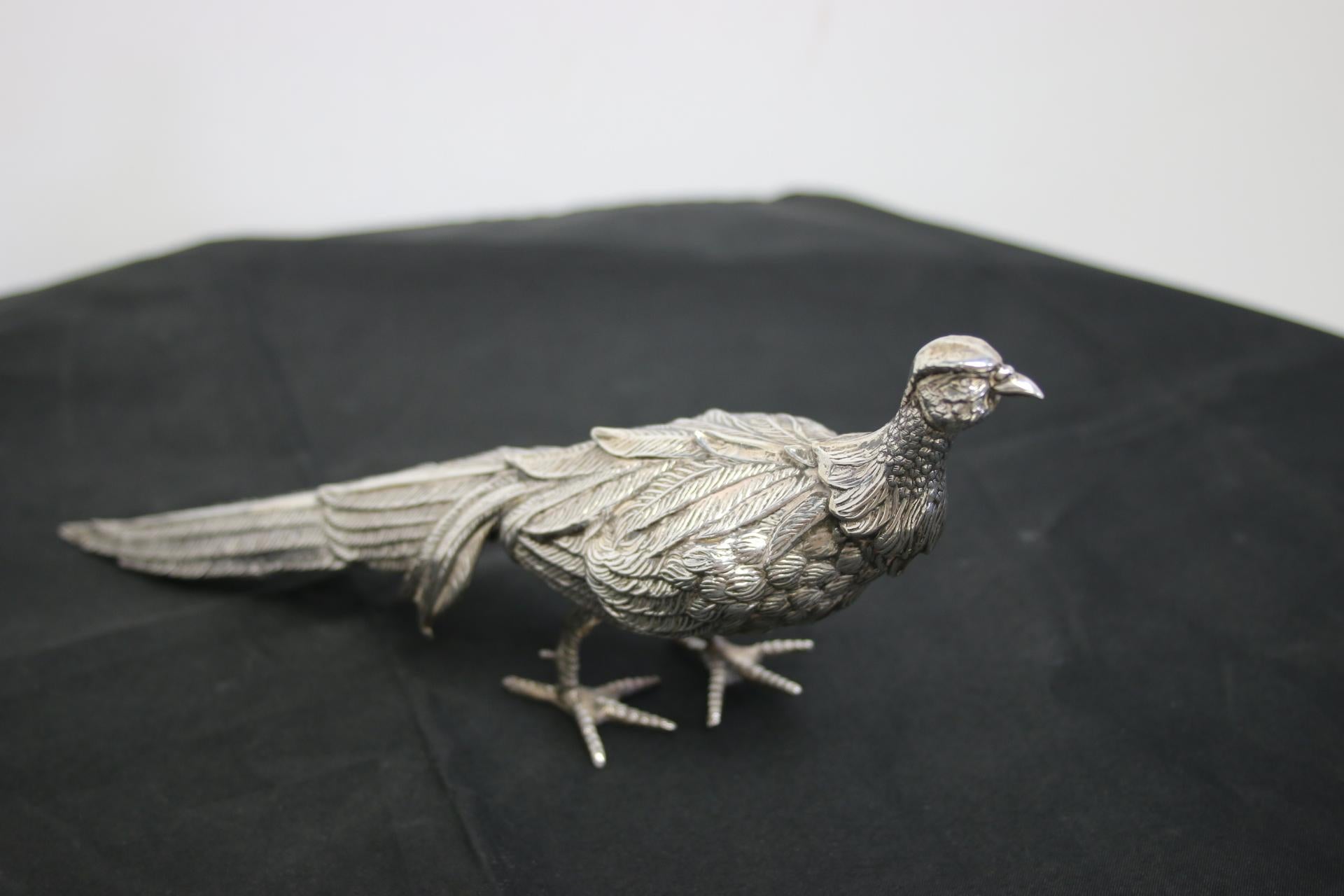 Spanish Silver Pheasant Table Pieces 'Silver Content 750' 8